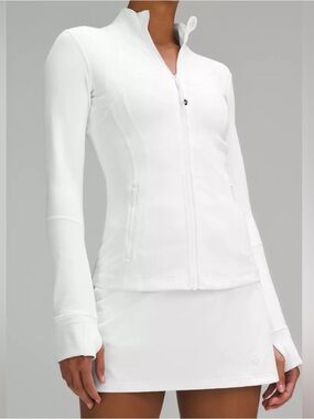 Lululemon Define Jacket in White Size 8